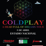 poster oficial COLDPLAY  lima