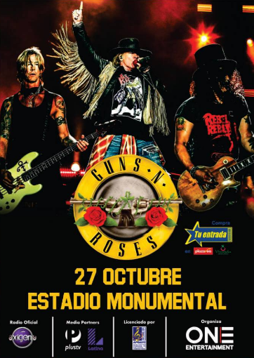 guns n roses en lima