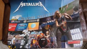 poster gigante de METALLICA