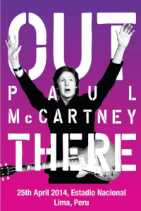 poster de paul mccartney en lima