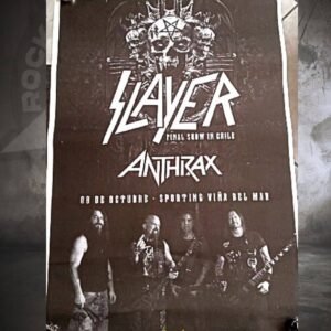 poster de slayer, santiago gets louder