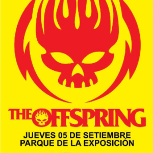 poster  THE OFFSPRING en lima
