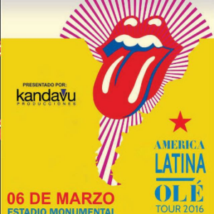 poster ROLLING STONES  lima
