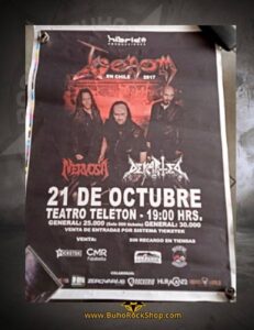 Poste de VENOM en Chile