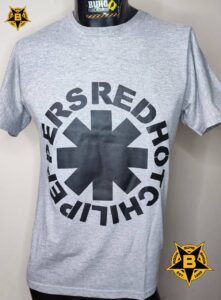 RED HOT CHILI PEPPERS logo gris