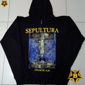 sepultura polera chaos ad