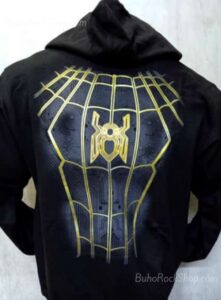 Casaca SPIDER MAN dorado