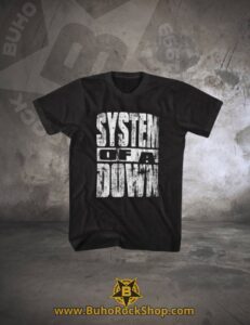 SYSTEM OF A DOWN logo blanco
