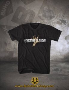 SYSTEM OF A DOWN logo mano