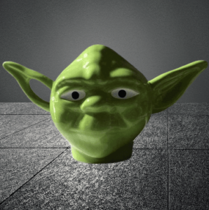 Taza mug STAR WARS yoda