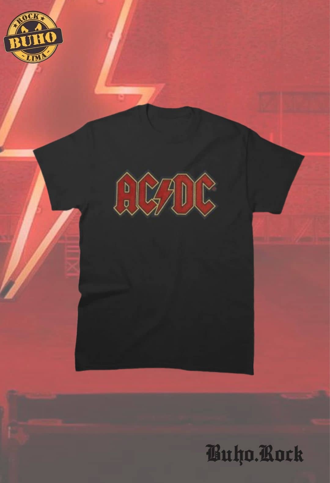 polos de acdc, acdc en chile