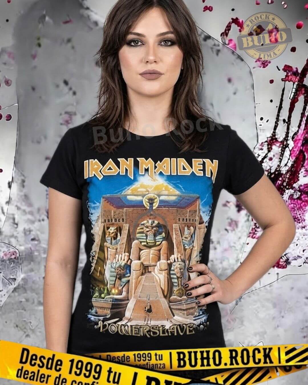 donde comprar polos iron maiden, polos iron maiden para dama
