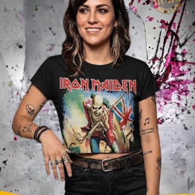 donde comprar polos iron maiden, polos iron maiden para dama
