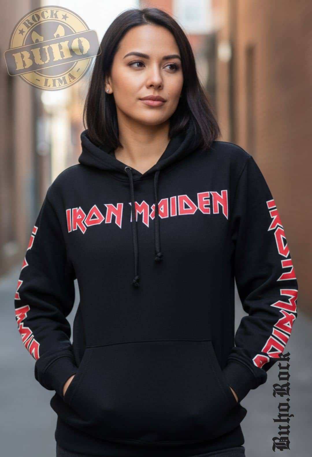 IRON MAIDEN polera para dama