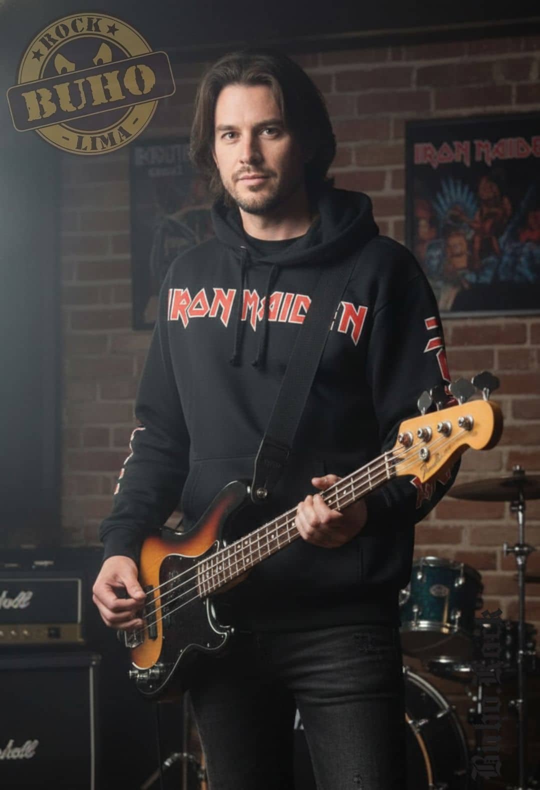 IRON MAIDEN polera number of vhe beast