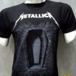 tienda de polos, polos de metallica, galerias brasil, eurocentro chile, metallica death magnetic
