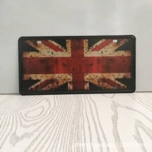 placa de metal uk