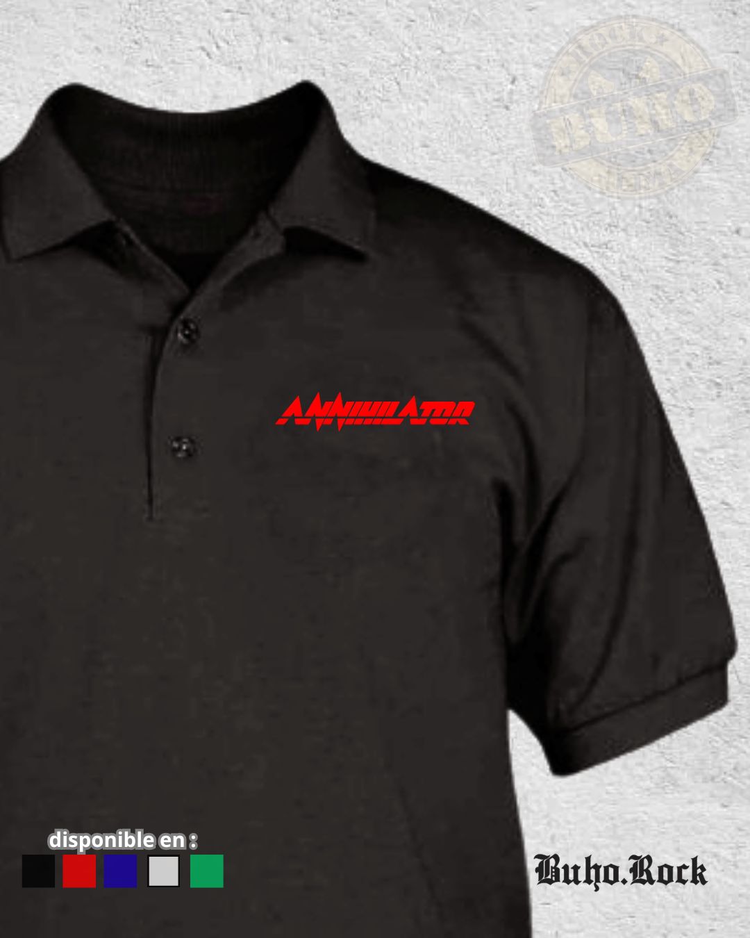 polos camiseros rock, polos rock