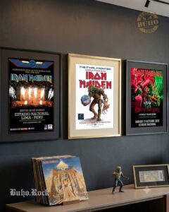 posters IRON MAIDEN en Lima