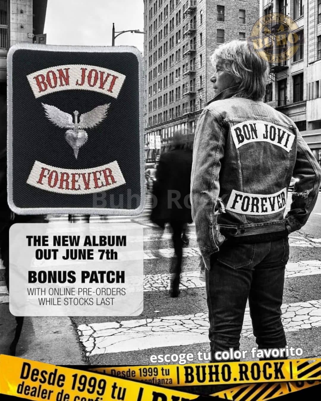 casaca jean de Bon Jovi