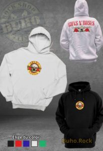 GUNS N ROSES polera escudo