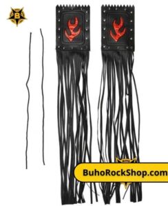 MANUBRIO fuego de cuero para moto