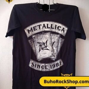 tienda de polos, polos de metallica, galerias brasil, eurocentro chile, polo de metallica 1981