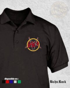 polos de slayer, polo camisero rock