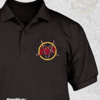 polos de slayer, polo camisero rock