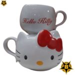 taza hello kitty rojo
