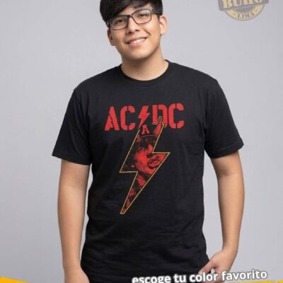 polos rockeros, polos de acdc