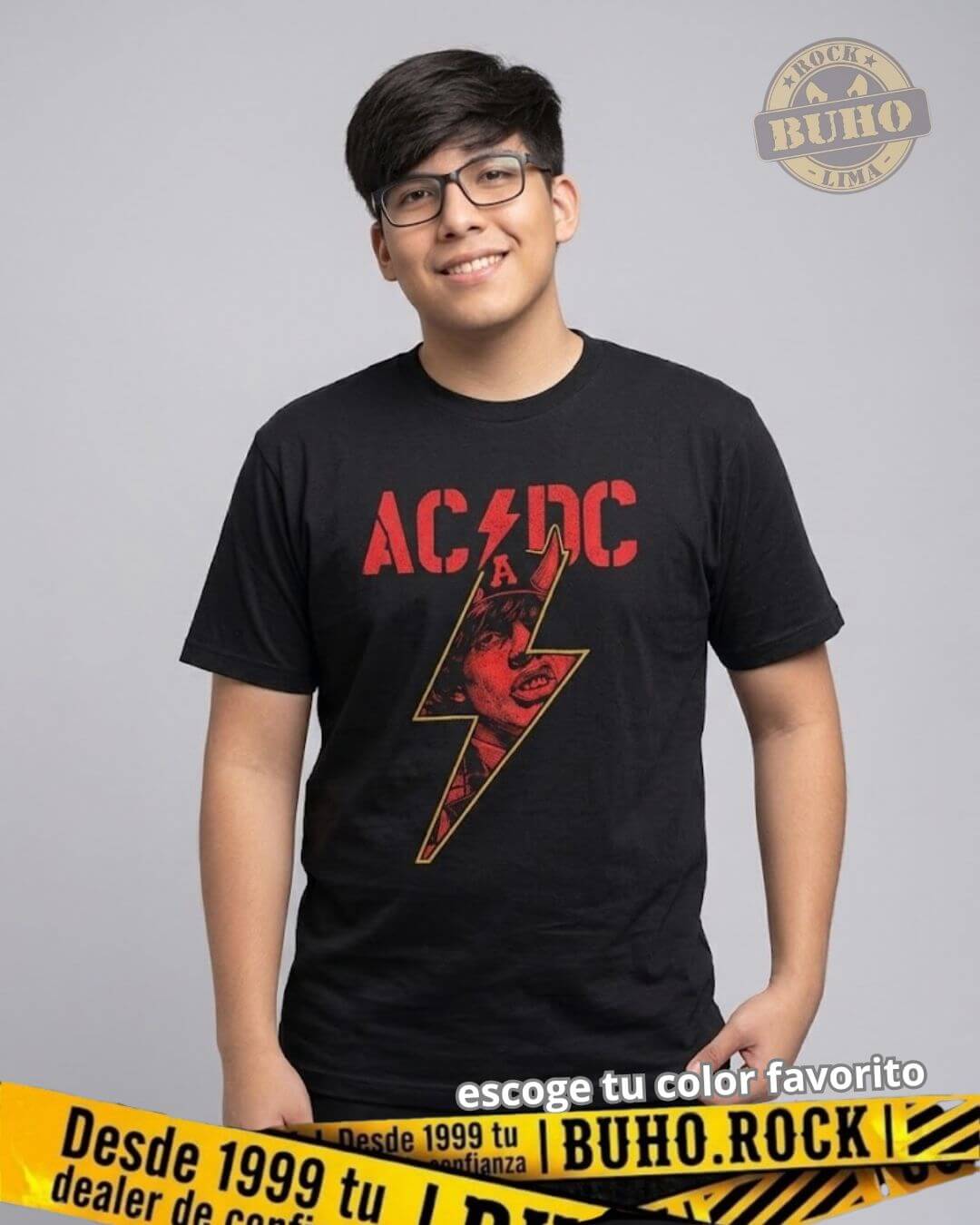 polos rockeros, polos de acdc