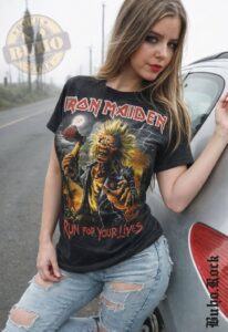 Oversize IRON MAIDEN Run for Your Lives Tour