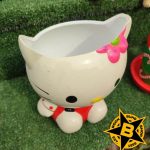 maceta de hello kitty