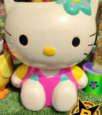 maceta de hello kitty