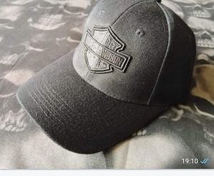 Gorra negra HARLEY DAVIDSON