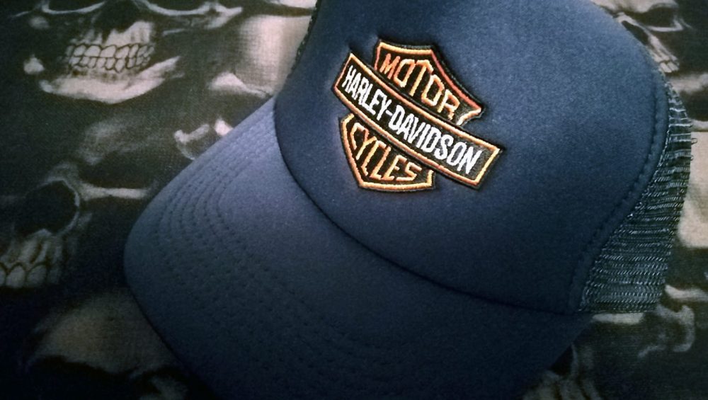 gorra azul HARLEY DAVIDSON