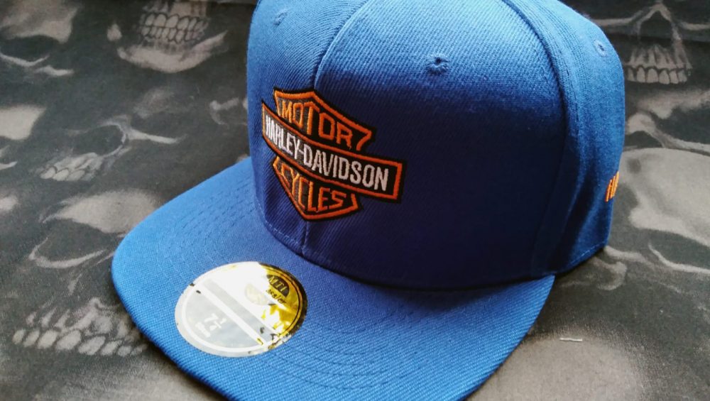 Gorra azulina de lona HARLEY DAVIDSON