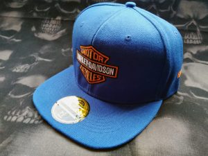Gorra azulina de lona HARLEY DAVIDSON