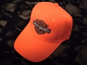 Gorra trucker naranja HARLEY DAVIDSON