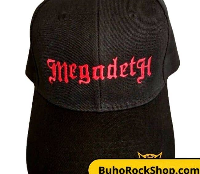 Gorra MEGADETH logo antiguo