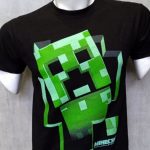 minecraft logo verde