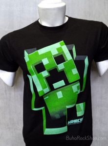 MINECRAFT logo verde
