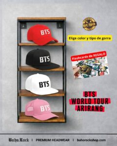 BTS gorras logo