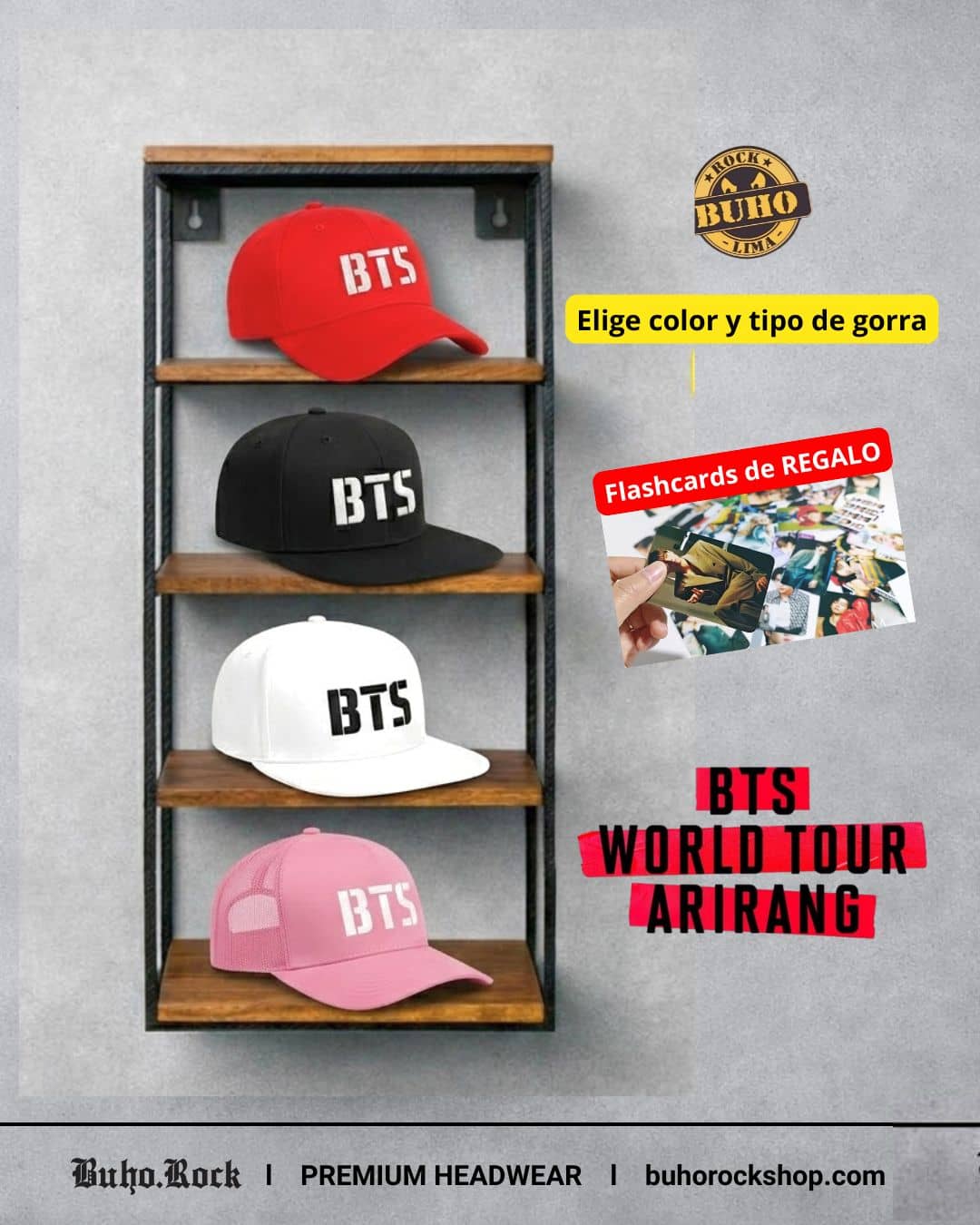 bts en lima, gorras de bts, army bts