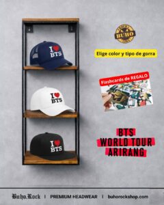 Gorras I love BTS