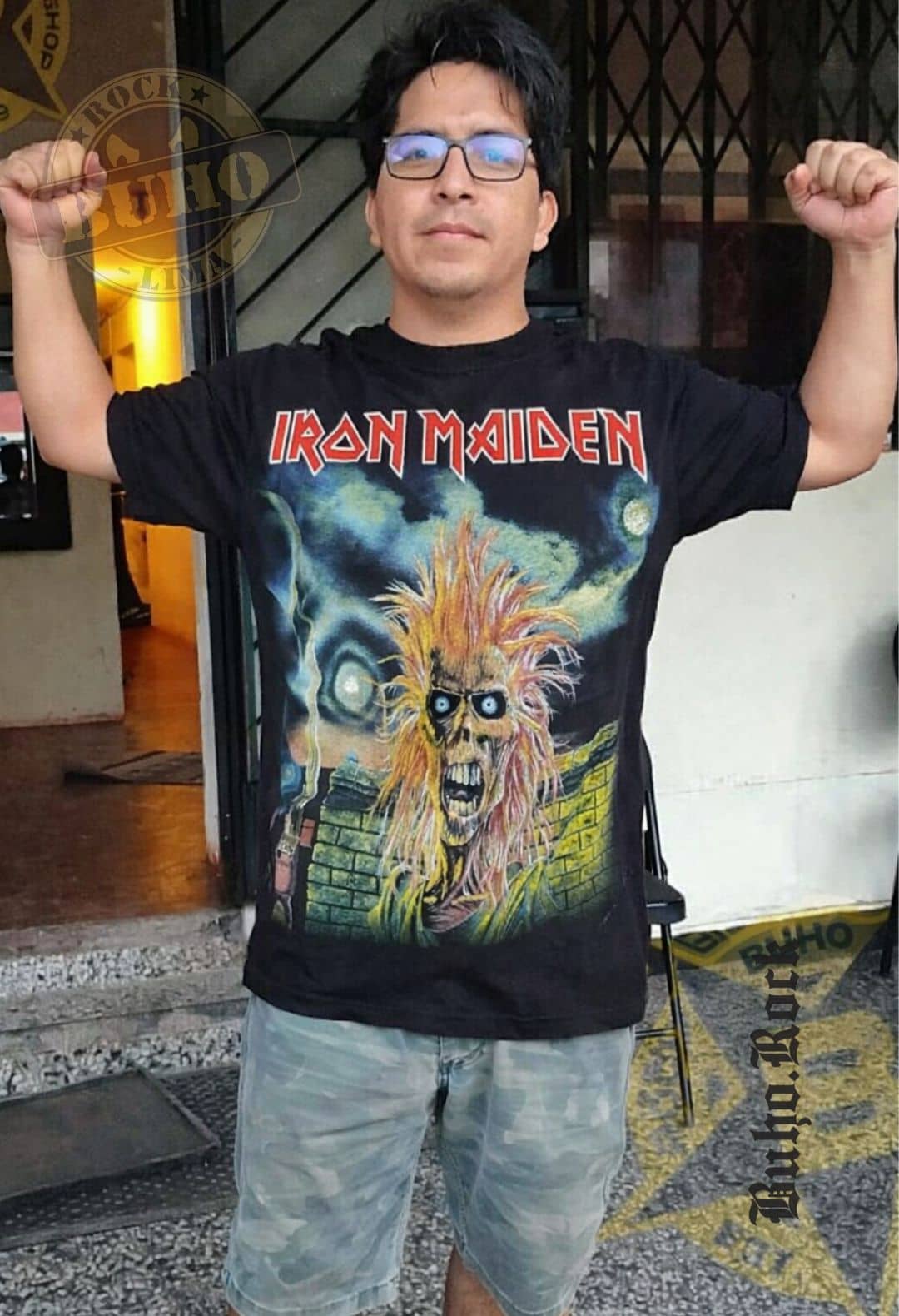 iron maiden en lima, polos iron maiden