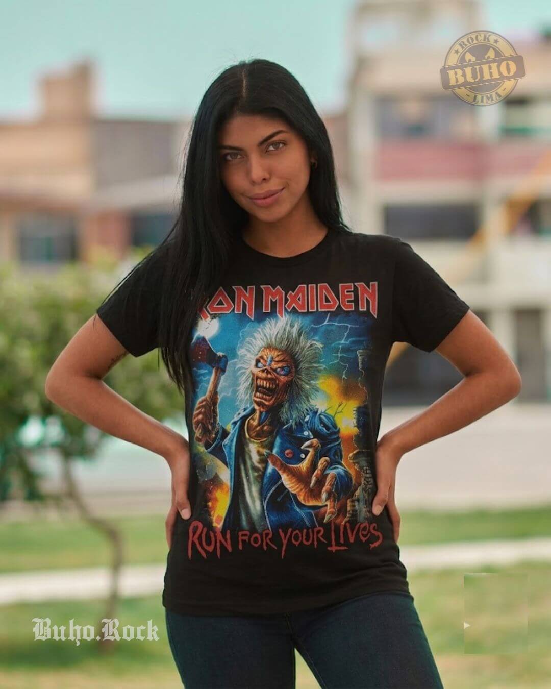 polos iron maiden para dama