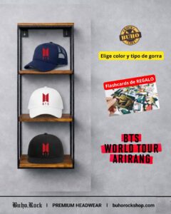 gorras logo BTS + REGALO