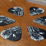 puas de guitarra, puas iron maiden, iron maiden en lima